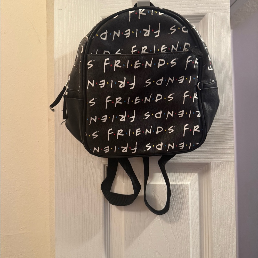 Black 'Friends' Backpack